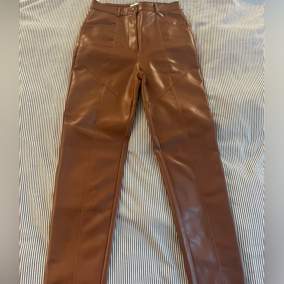 Wilfred Rebel Vegan Leather Pants - Picture 4 of 5